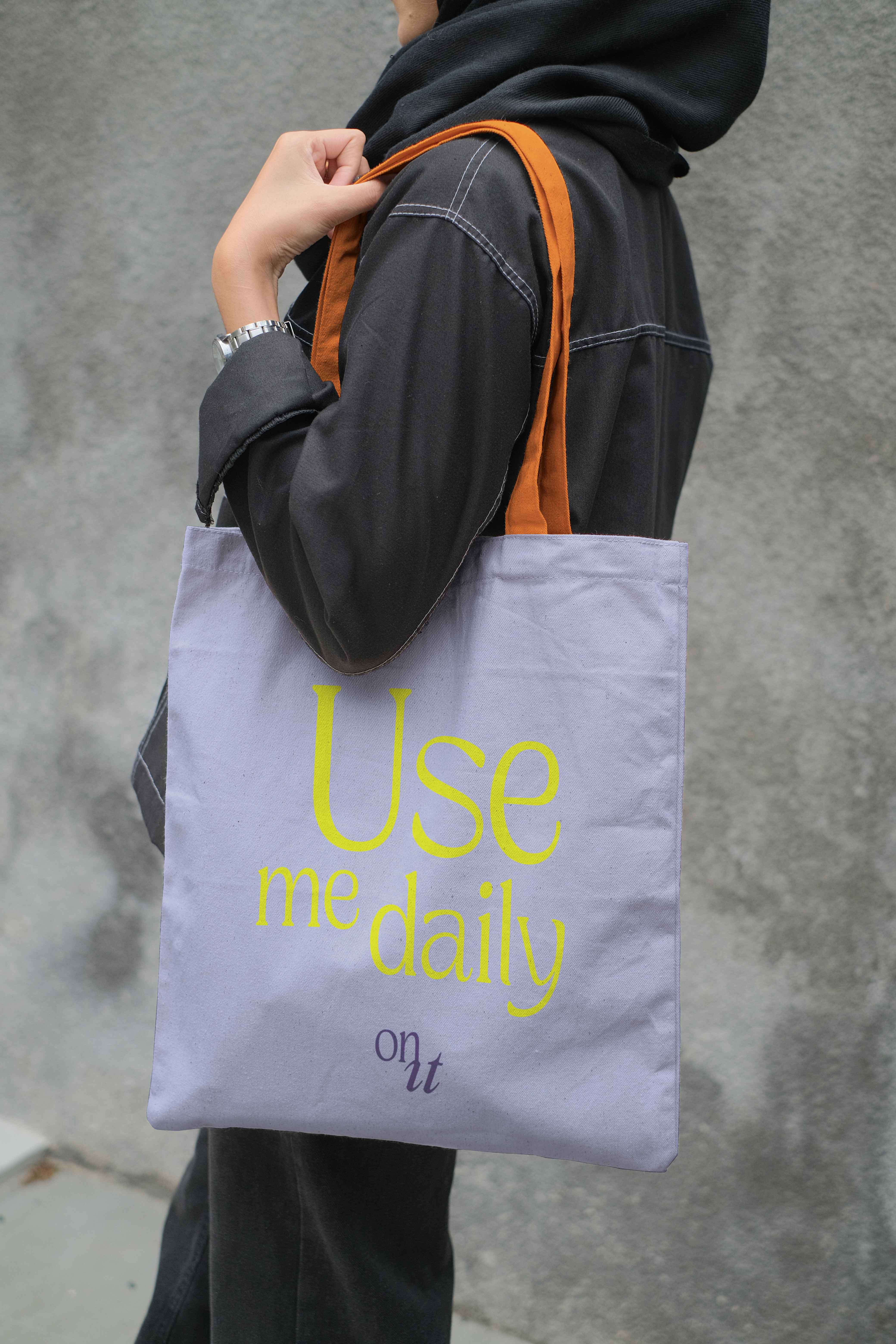 Totebag-Mockup fuer das Onit-Projekt